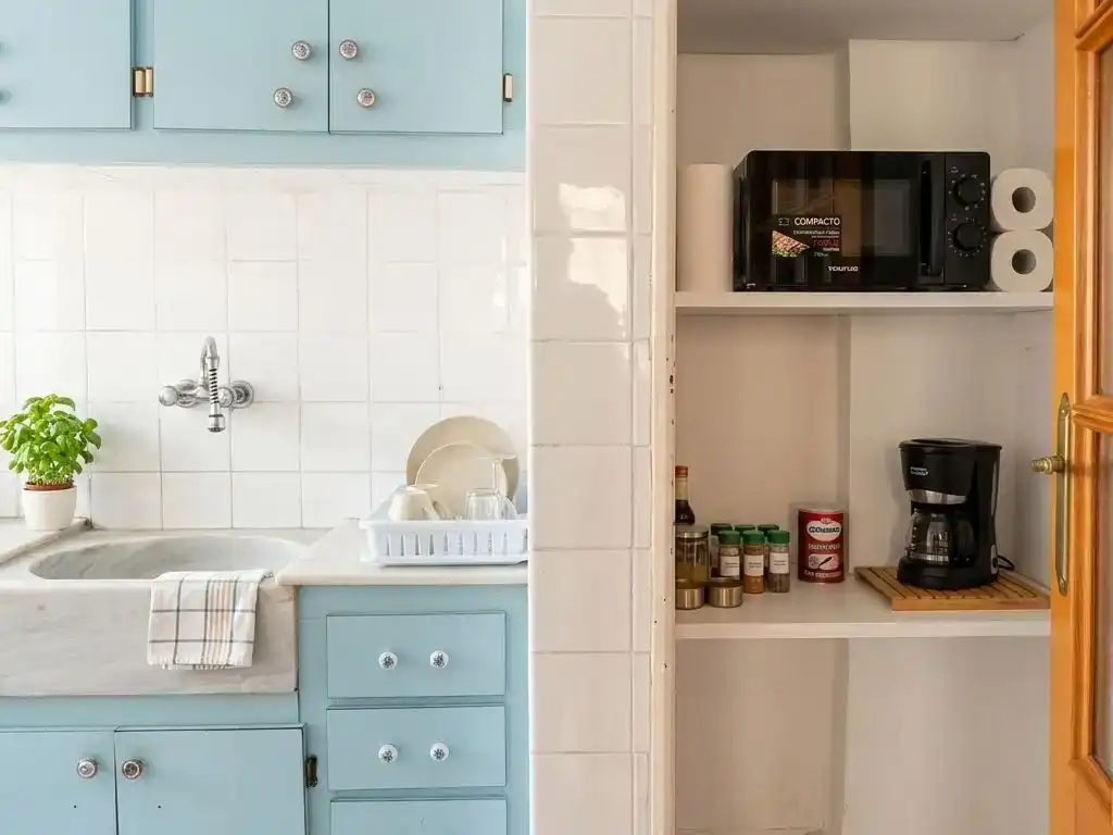 Kitchen of Flat for share in Gandia  with Air Conditioner and Furnished