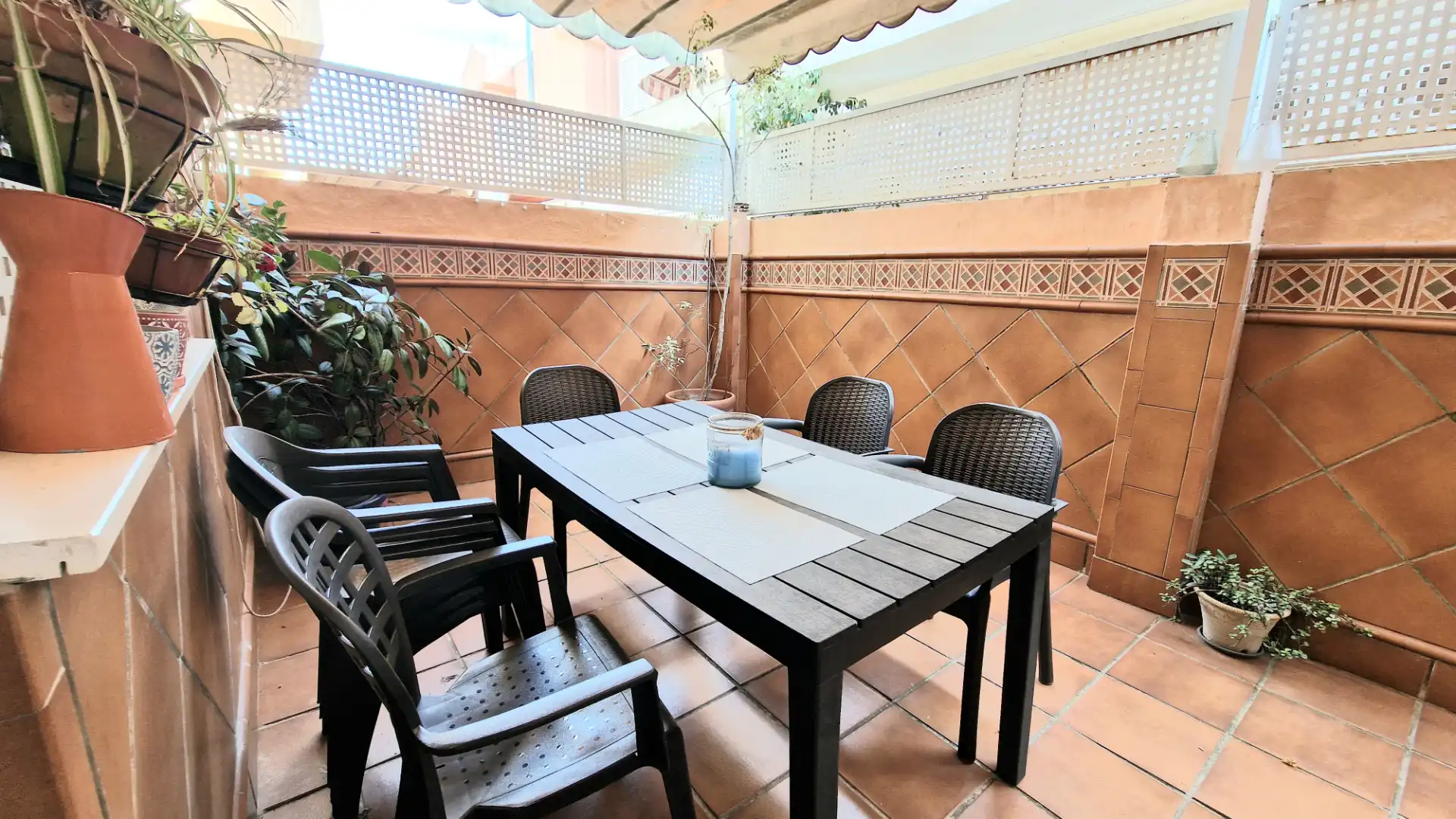 Terraza de Casa adosada en venta en Mairena del Aljarafe con Aire acondicionado
