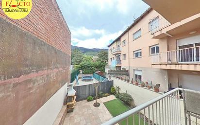 Exterior view of Flat for sale in Les Planes d'Hostoles  with Air Conditioner, Heating and Balcony