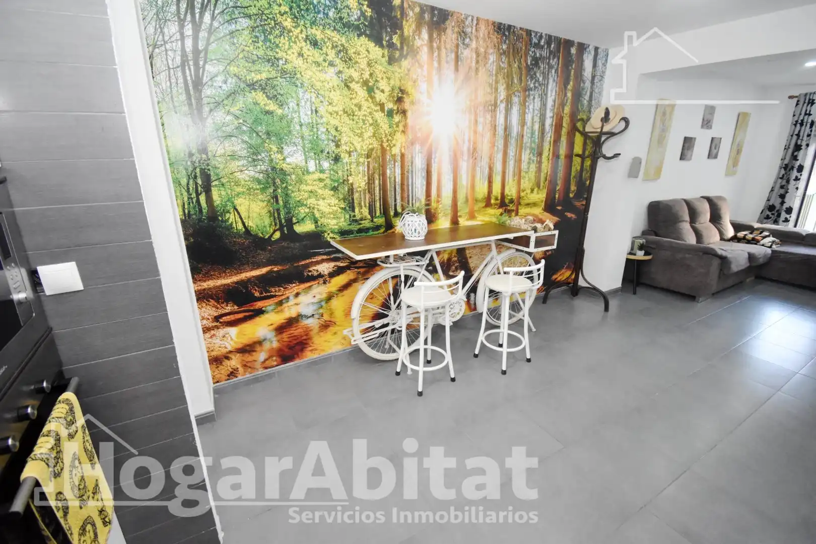 Kitchen of Flat for sale in Castellón de la Plana / Castelló de la Plana  with Heating, Terrace and Furnished