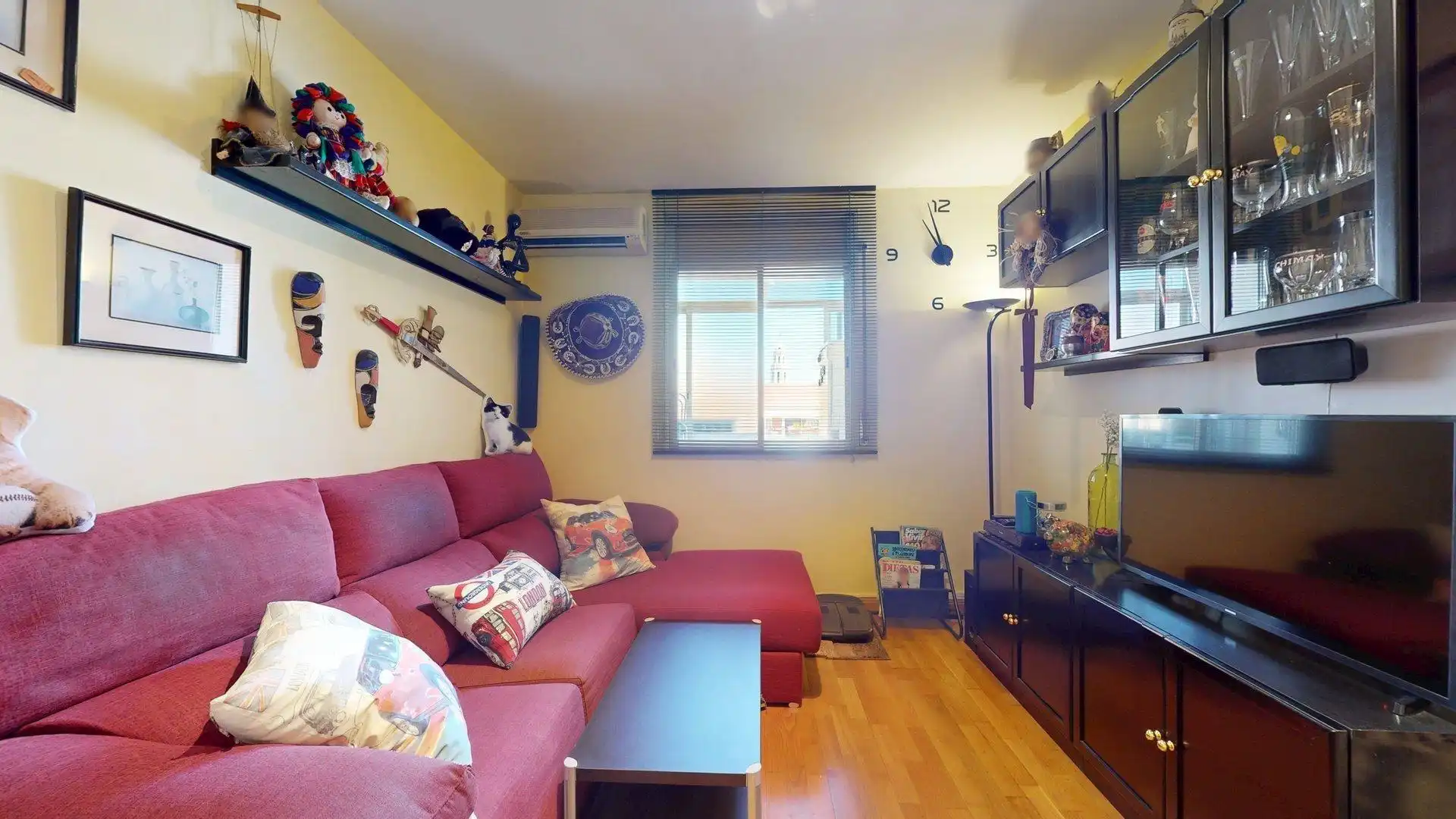 Sala d'estar de Pis en venda en Vilanova i la Geltrú amb Aire condicionat, Calefacció i Terrassa