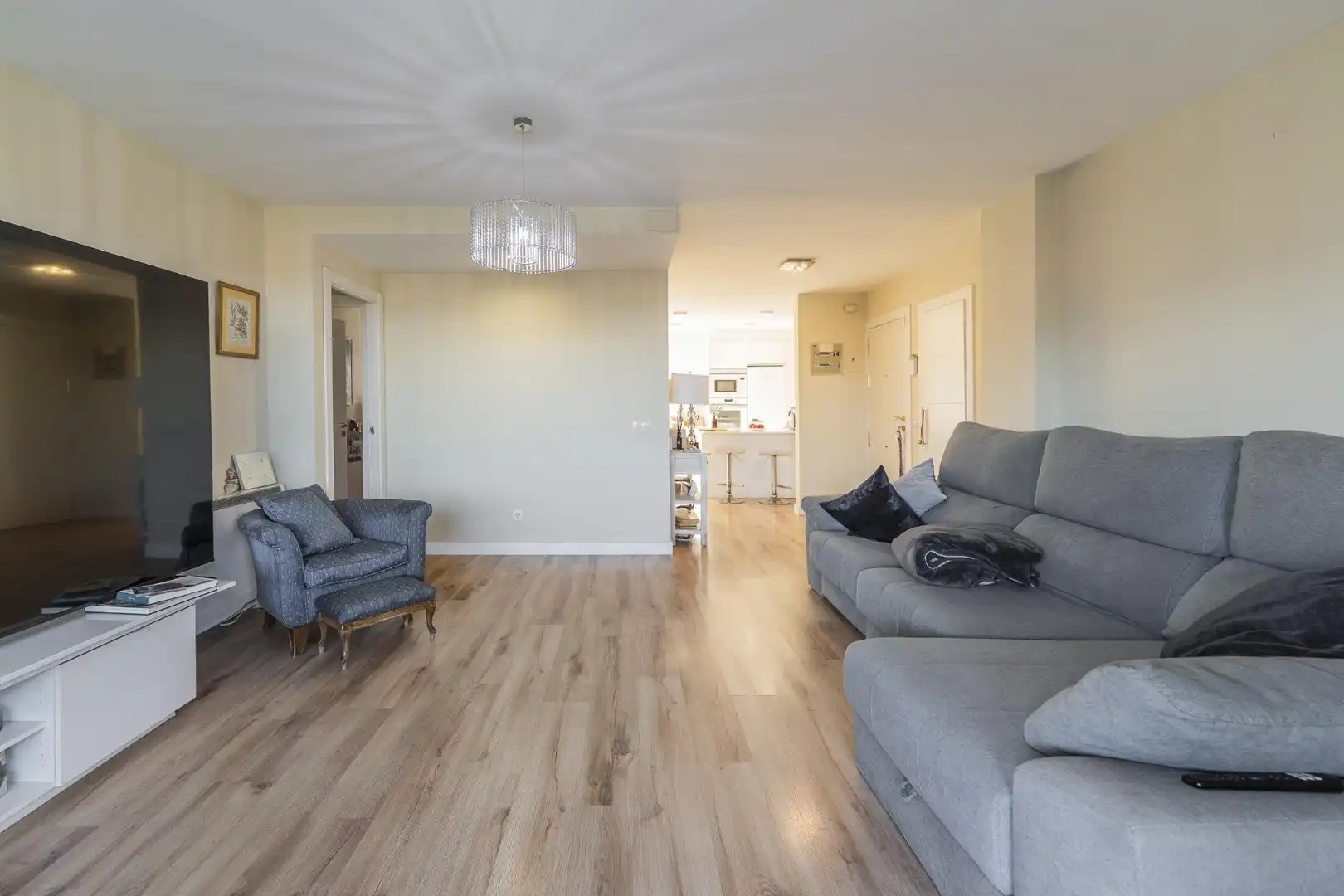 Living room of Attic for sale in Alcobendas  with Air Conditioner, Heating and Terrace