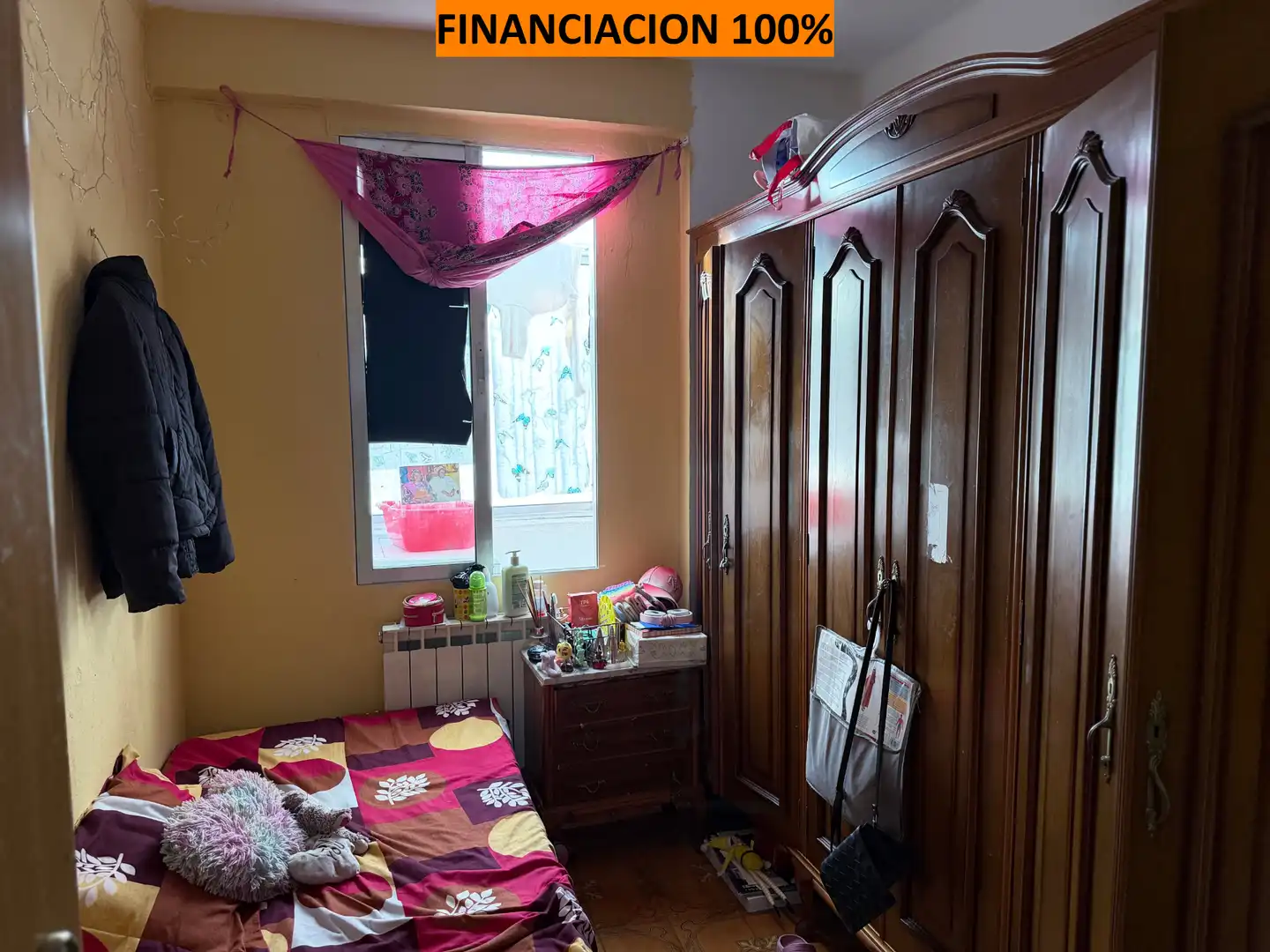 Bedroom of Flat for sale in Zaragoza  with Heating, Terrace and Balcony