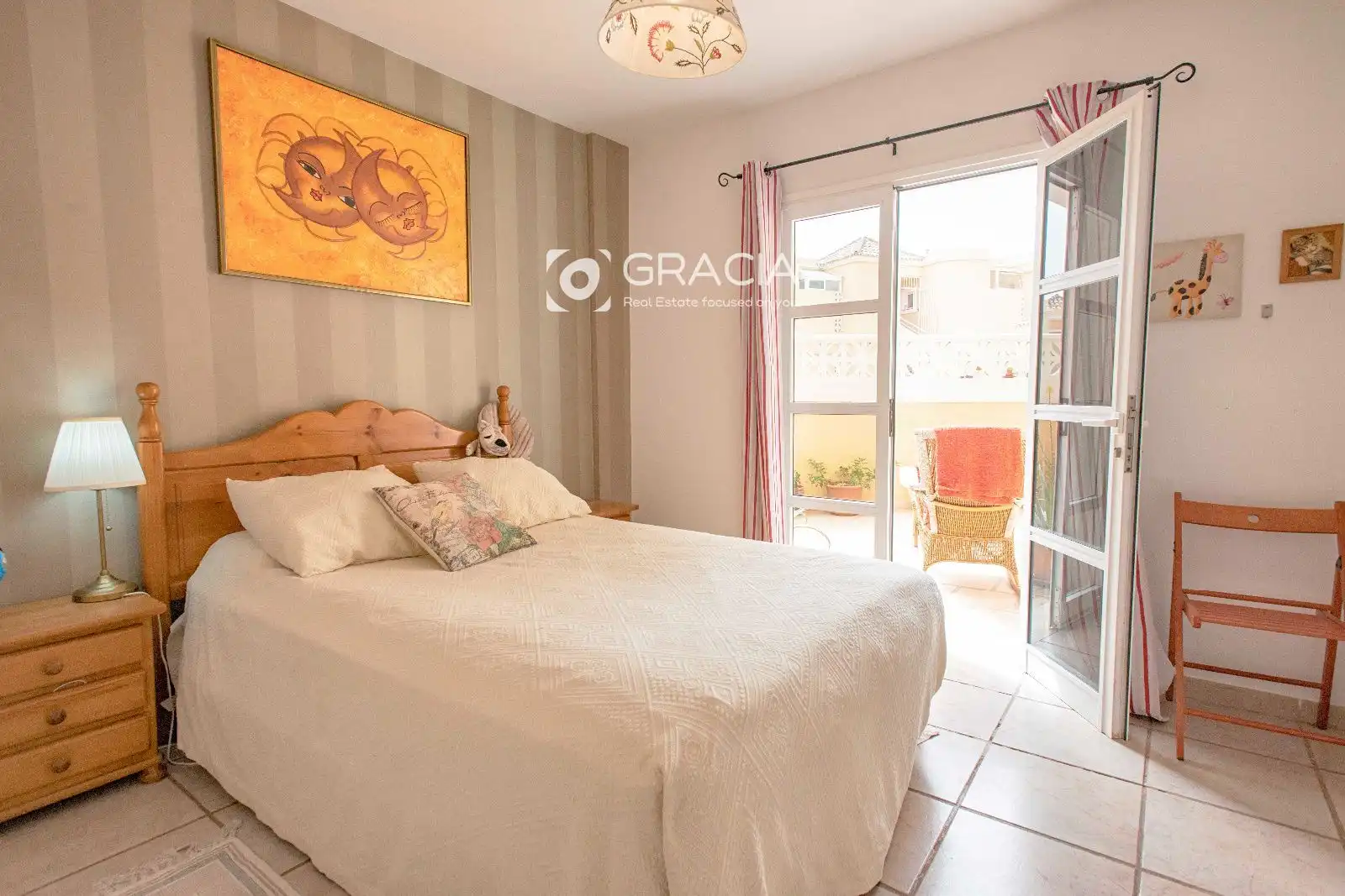 Schlafzimmer von Wohnung zum Verkauf in Adeje mit Terrasse, Abstellraum und Schwimmbad