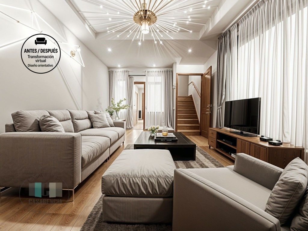 Living room of Single-family semi-detached for sale in L'Alcora