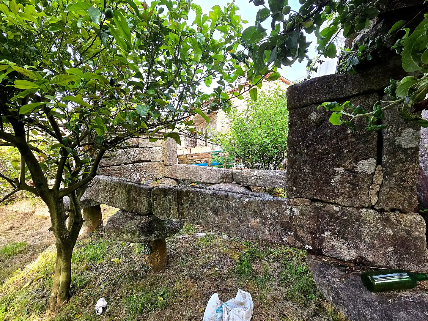 Jardín de Finca rústica en venta en Meis con Jardín privado y Terraza