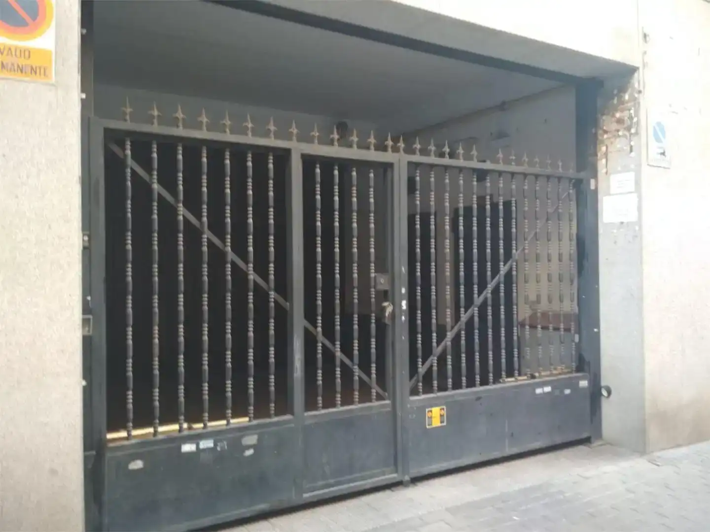 Vista exterior de Garaje en venta en Arganzuela
