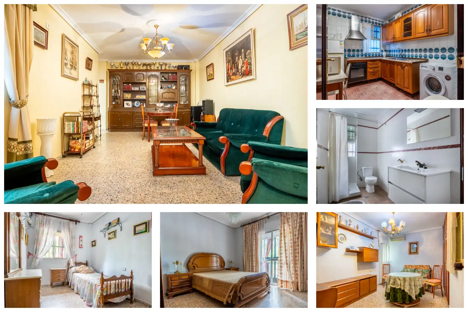 Vista exterior de Piso en venta en  Sevilla Capital con Trastero