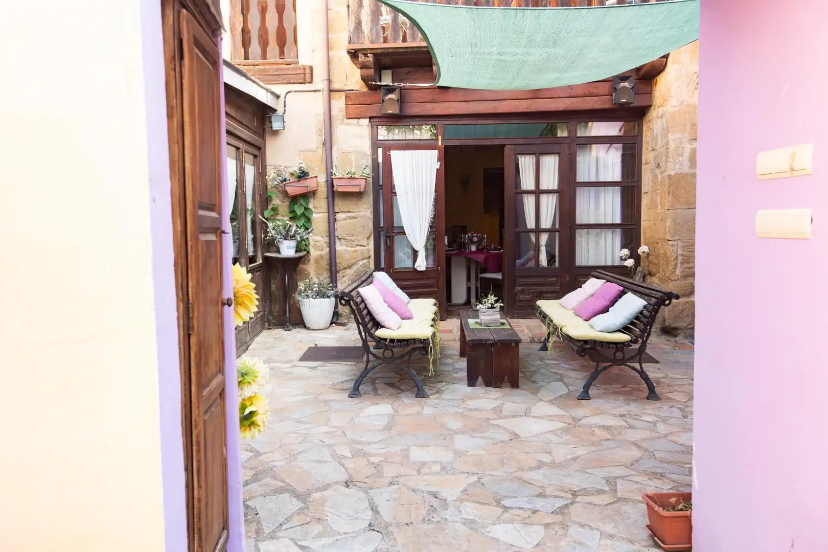 Terrasse von Gebäude zum Verkauf in Siétamo