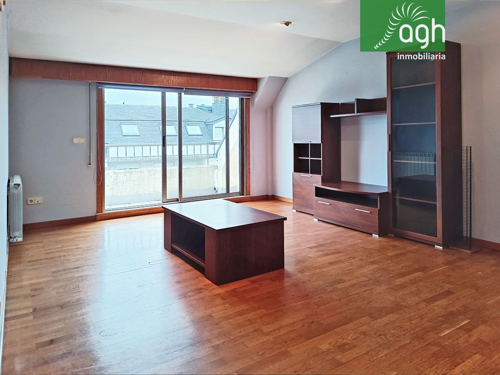 Living room of Flat for sale in Culleredo  with Heating, Parquet flooring and Terrace