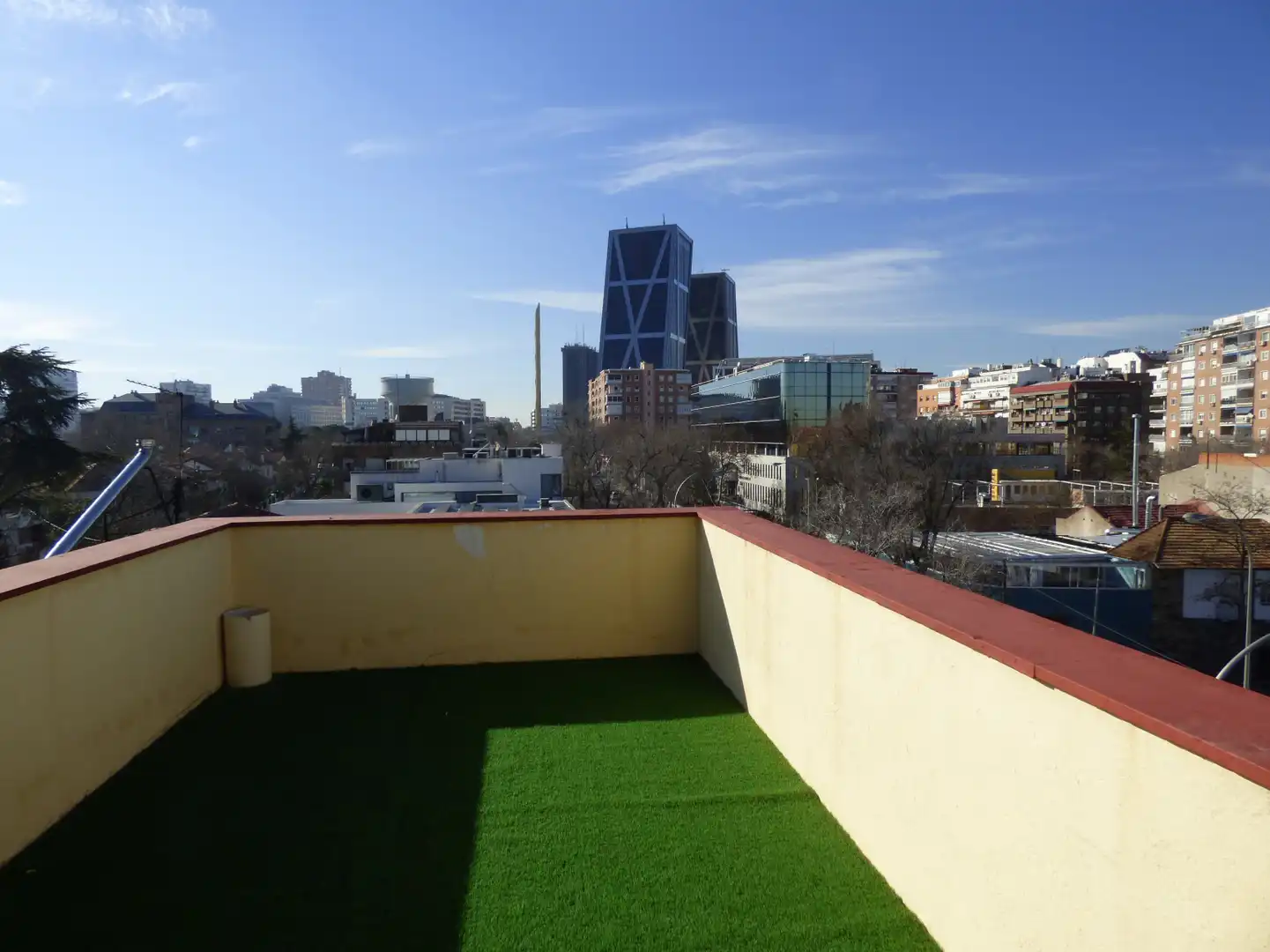 Terraza de Piso de alquiler en Madrid con Aire acondicionado, Calefacción y Terraza