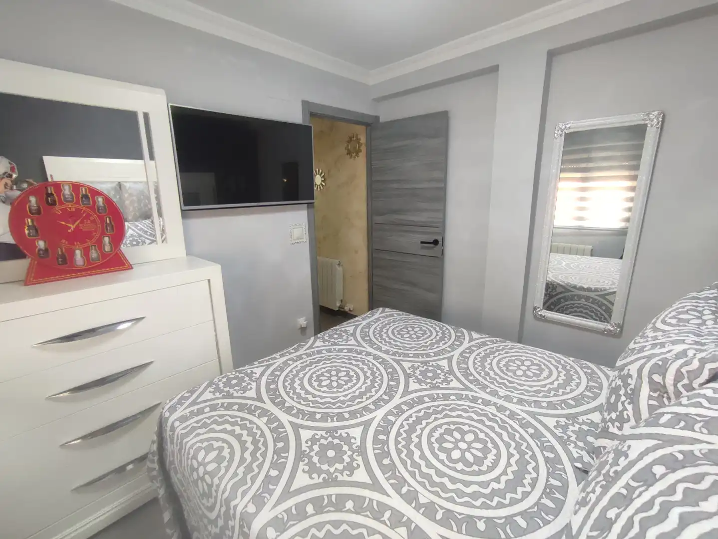 Bedroom of Flat for sale in Medina del Campo  with Air Conditioner, Heating and Parquet flooring