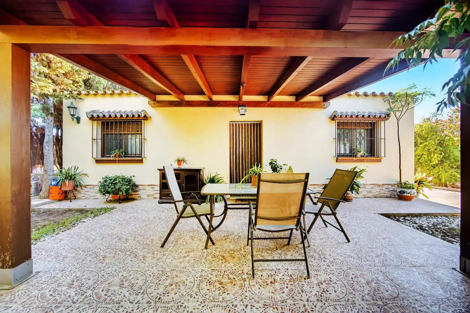 Terraza de Casa o chalet en venta en Chiclana de la Frontera con Jardín privado, Terraza y Trastero