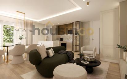 Living room of Flat for sale in  Madrid Capital  with Air Conditioner, Heating and Terrace