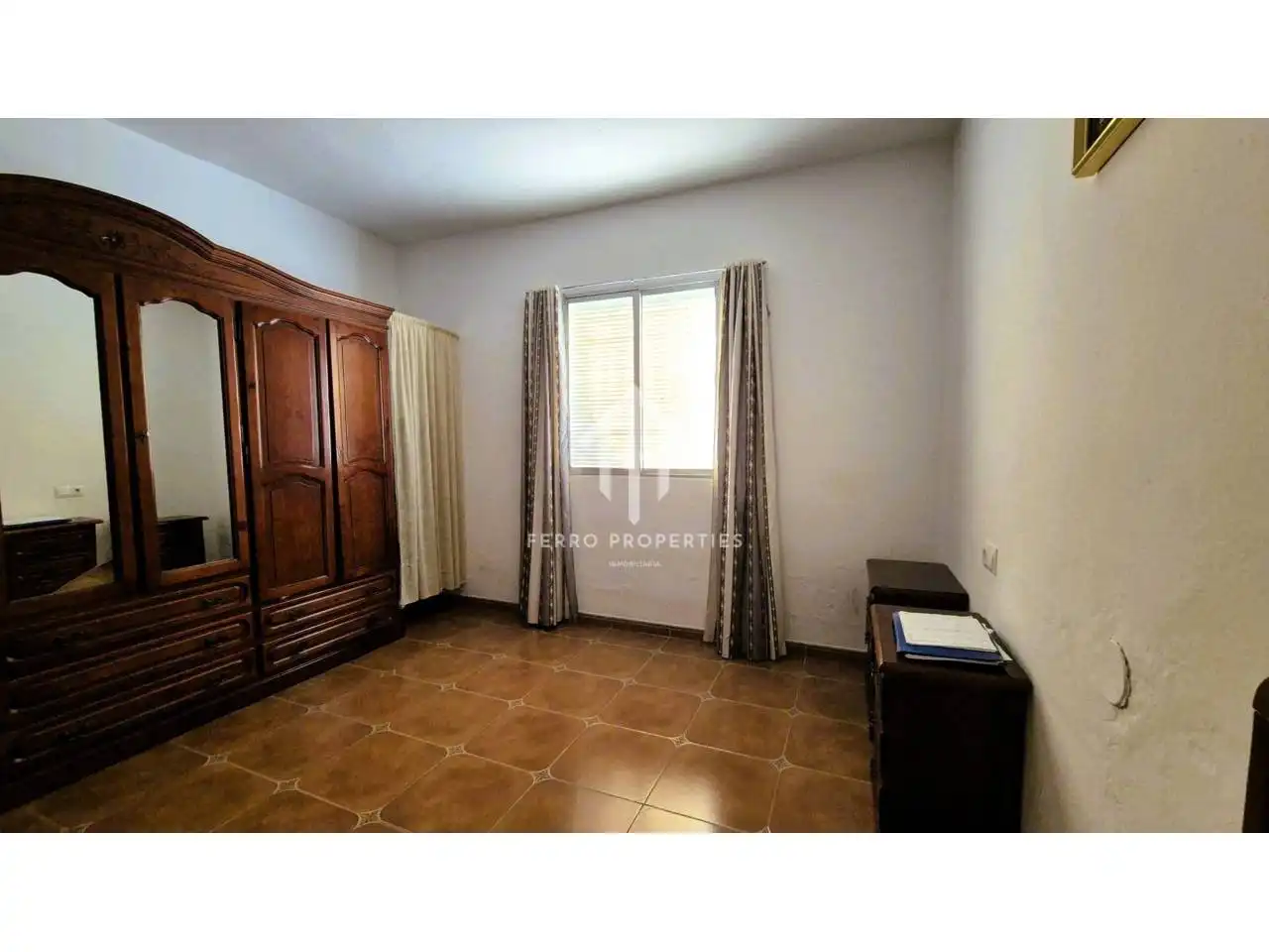 Dormitori de Casa o xalet en venda en Algarinejo amb Jardí privat, Terrassa i Moblat