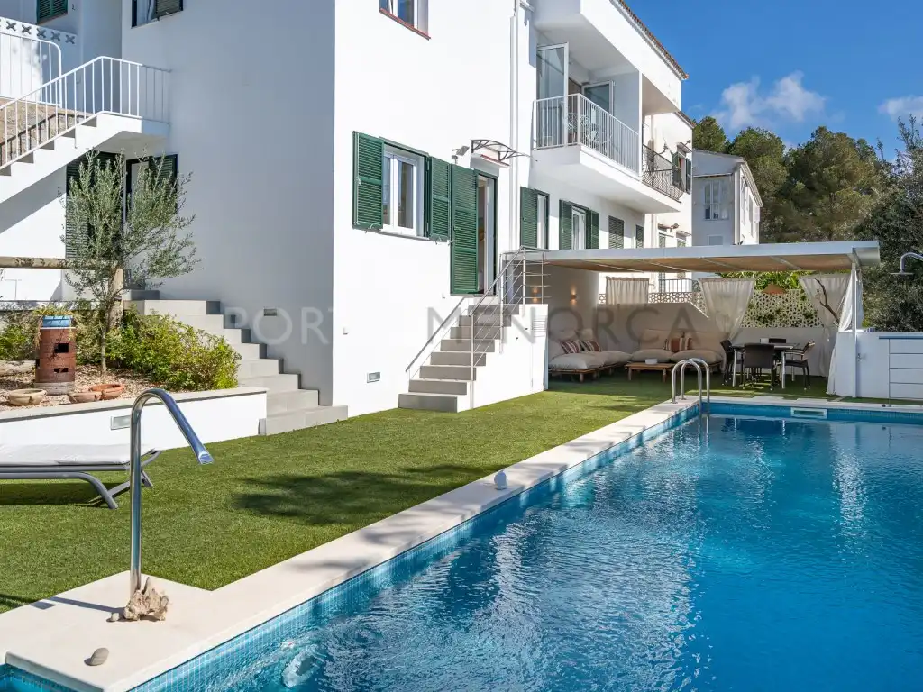 Außenansicht von Haus oder Chalet zum Verkauf in Ciutadella de Menorca mit Klimaanlage, Privatgarten und Terrasse