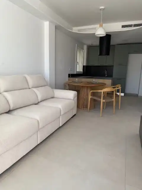 Sala de estar de Piso en venta en Vinaròs con Aire acondicionado, Calefacción y Jardín privado