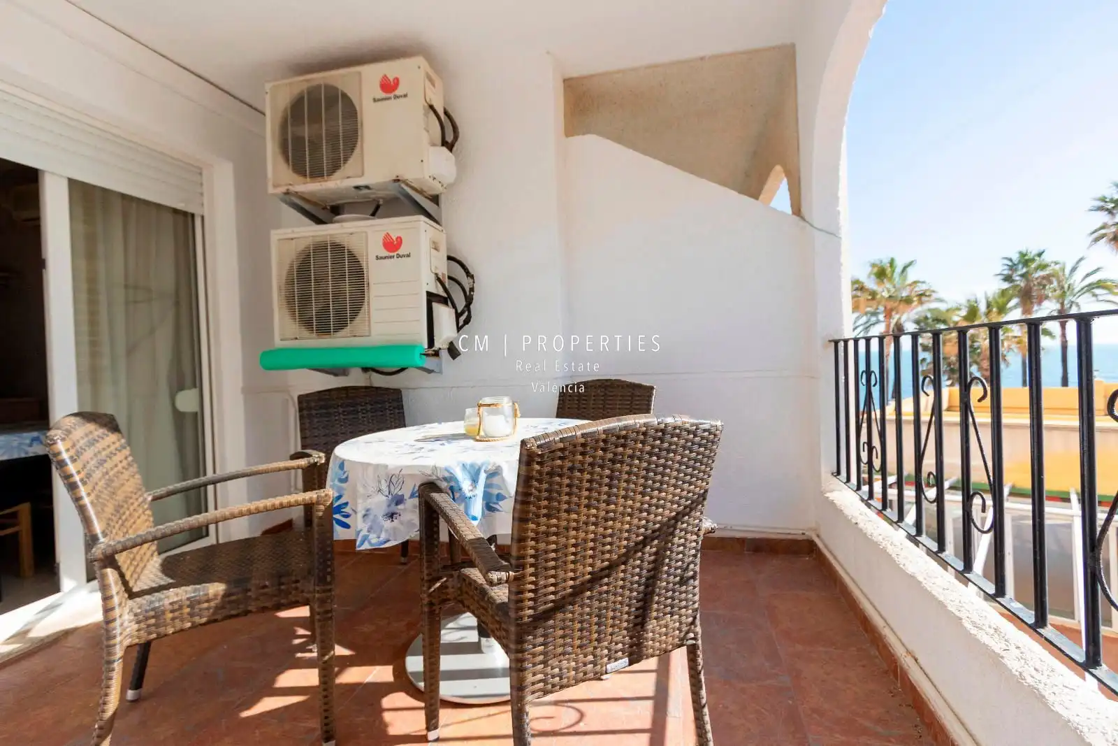 Terrassa de Pis en venda en Oropesa del Mar / Orpesa amb Aire condicionat, Piscina i Moblat