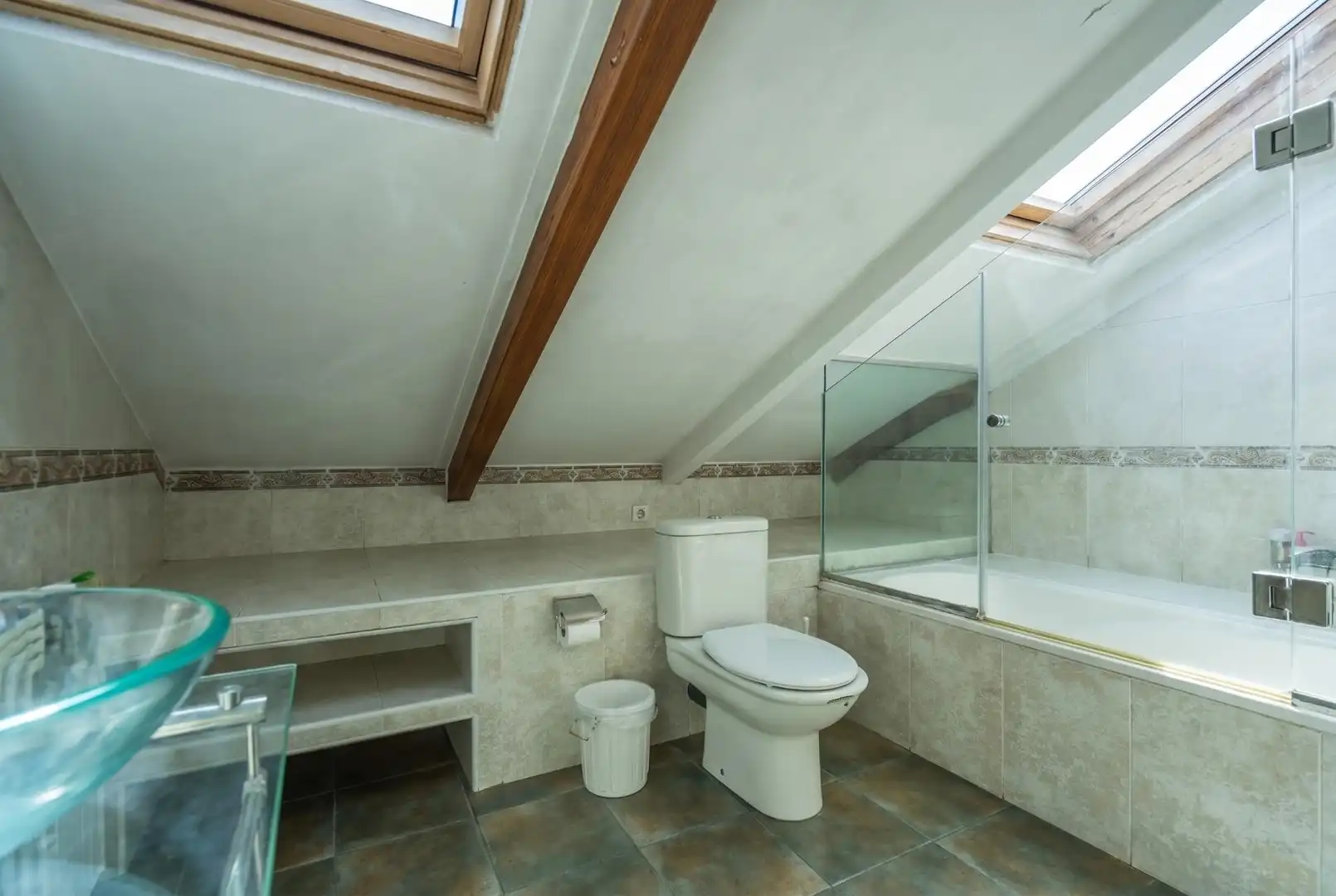 Baño de Casa o chalet en venta en Rivas-Vaciamadrid con Aire acondicionado, Calefacción y Jardín privado