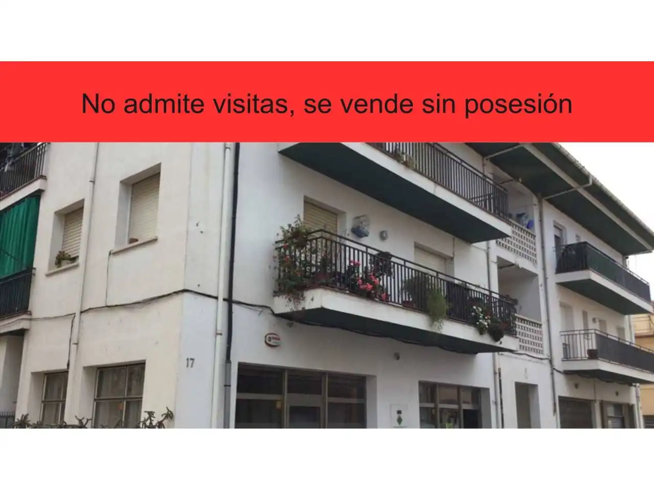 Vista exterior de Piso en venta en Santa Coloma de Farners
