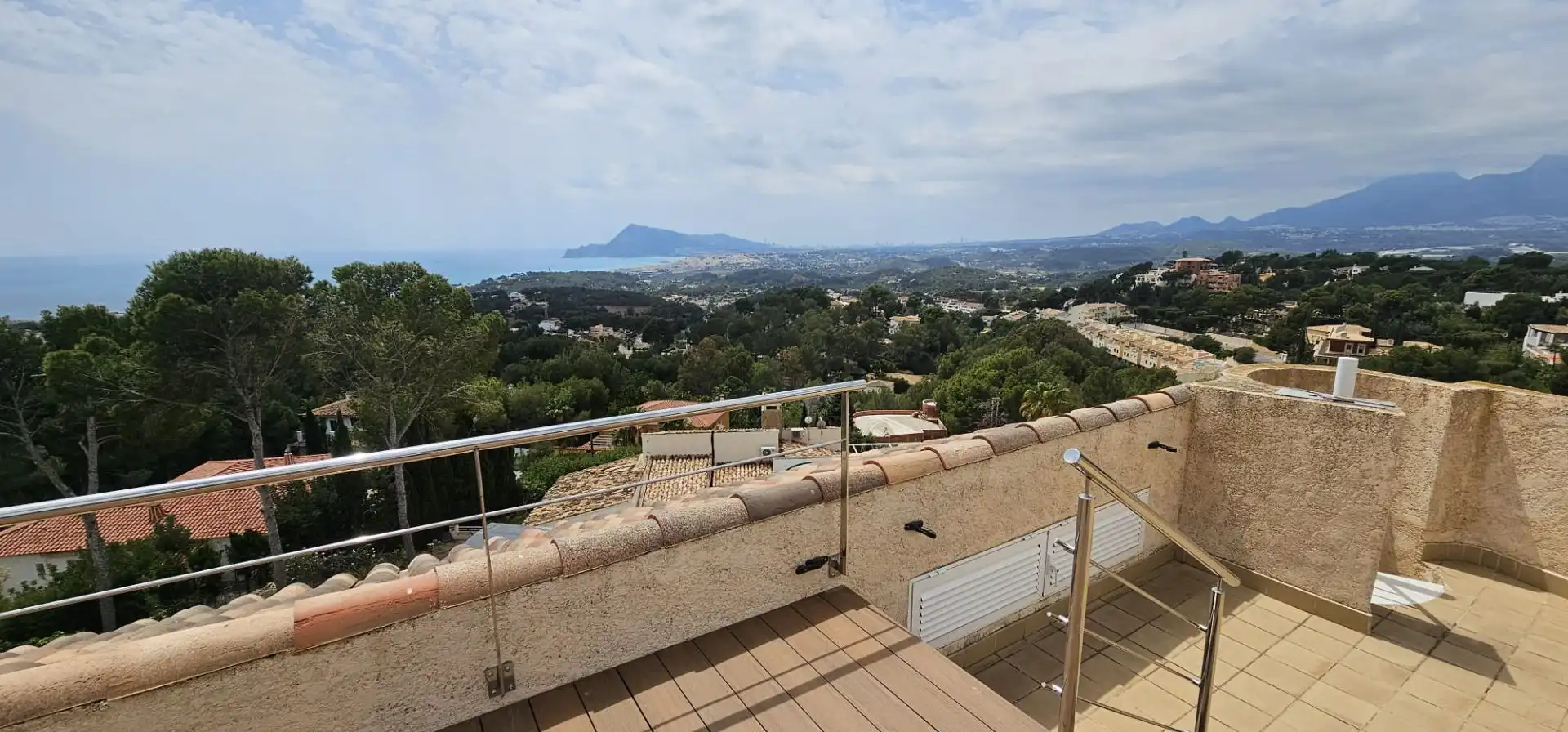Terraza de Apartamento en venta en Altea con Aire acondicionado, Calefacción y Terraza