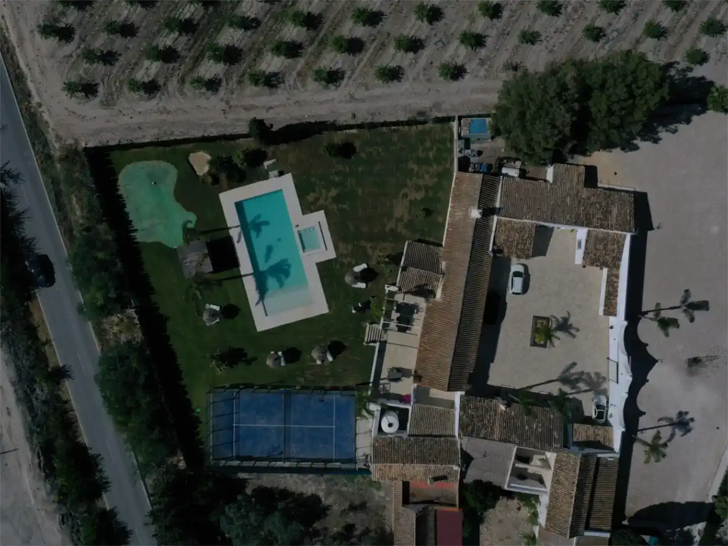 Piscina de Finca rústica en venda en Las Cabezas de San Juan, Sevilla