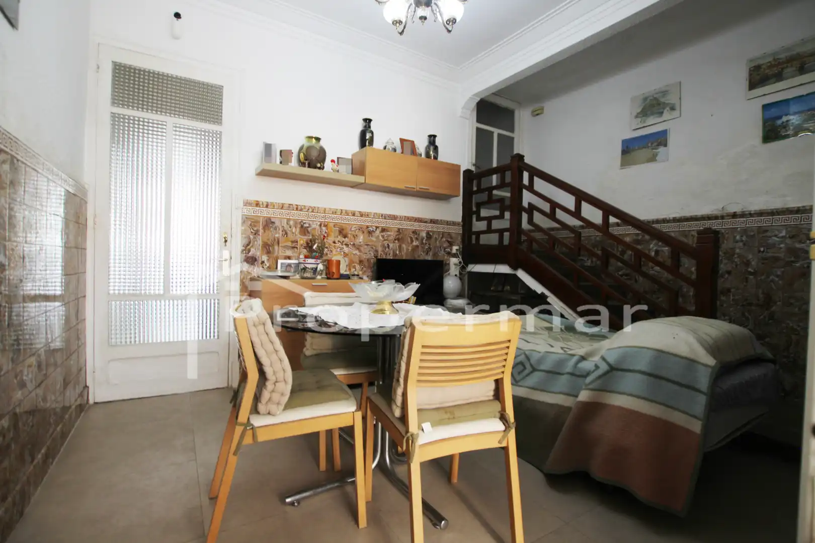 Sala d'estar de Casa adosada en venda en Cardedeu amb Calefacció, Jardí privat i Terrassa