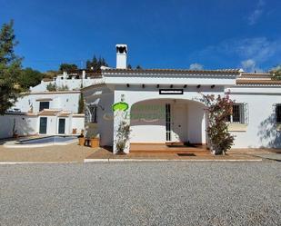 Exterior view of Country house for sale in Canillas de Albaida  with Terrace and Swimming Pool