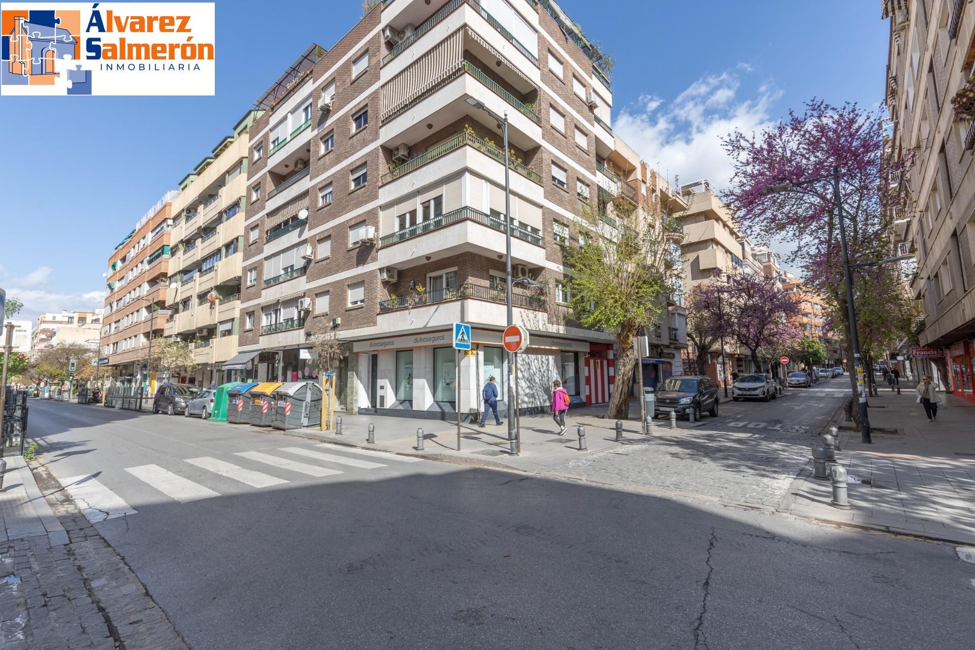 Exterior view of Lofts for sale in  Granada Capital  with Air Conditioner, Parquet flooring and Furnished