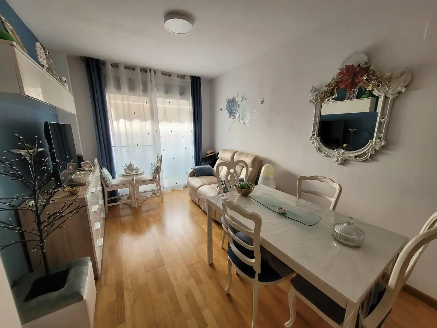 Sala de estar de Apartamento en venta en Alicante / Alacant con Aire acondicionado, Terraza y Trastero