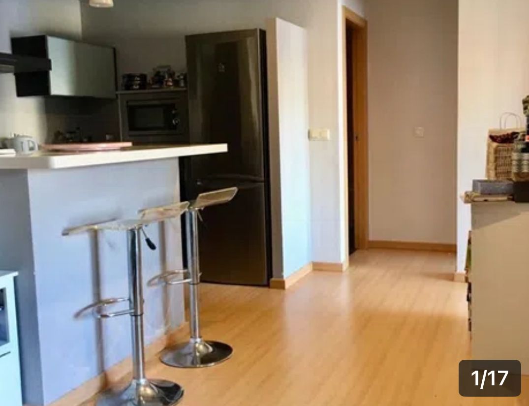 Kitchen of Flat to rent in Pontevedra Capital   with Terrace and Furnished