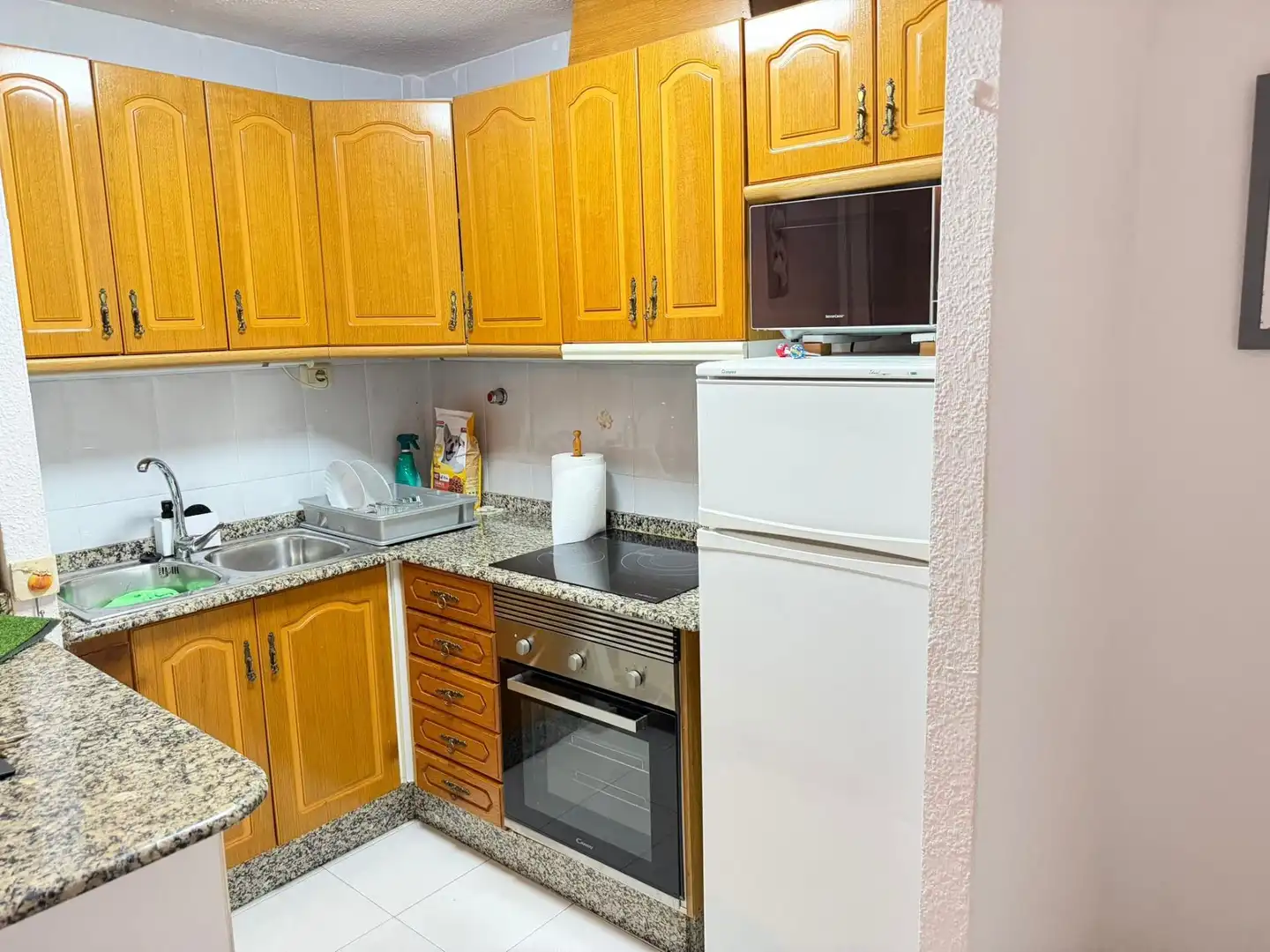 Kitchen of Flat for rent in Los Alcázares  with Terrace and Furnished