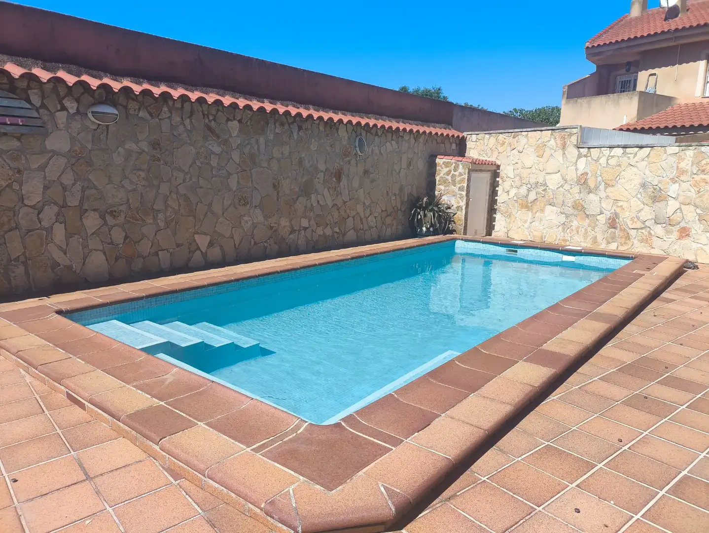 Piscina de Casa o xalet en venda en La Unión amb Aire condicionat, Calefacció i Jardí privat