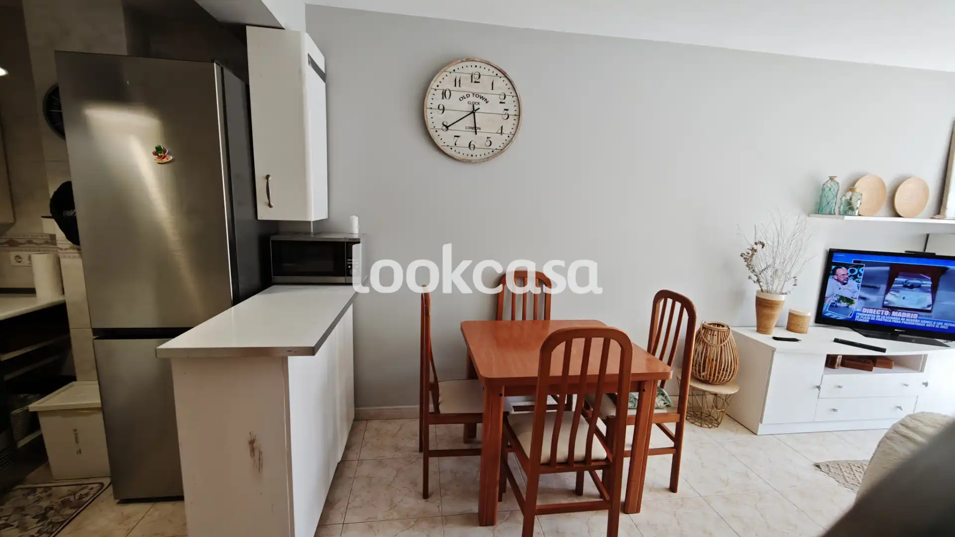 Cocina de Piso en venta en Sanxenxo con Trastero, Amueblado y Horno