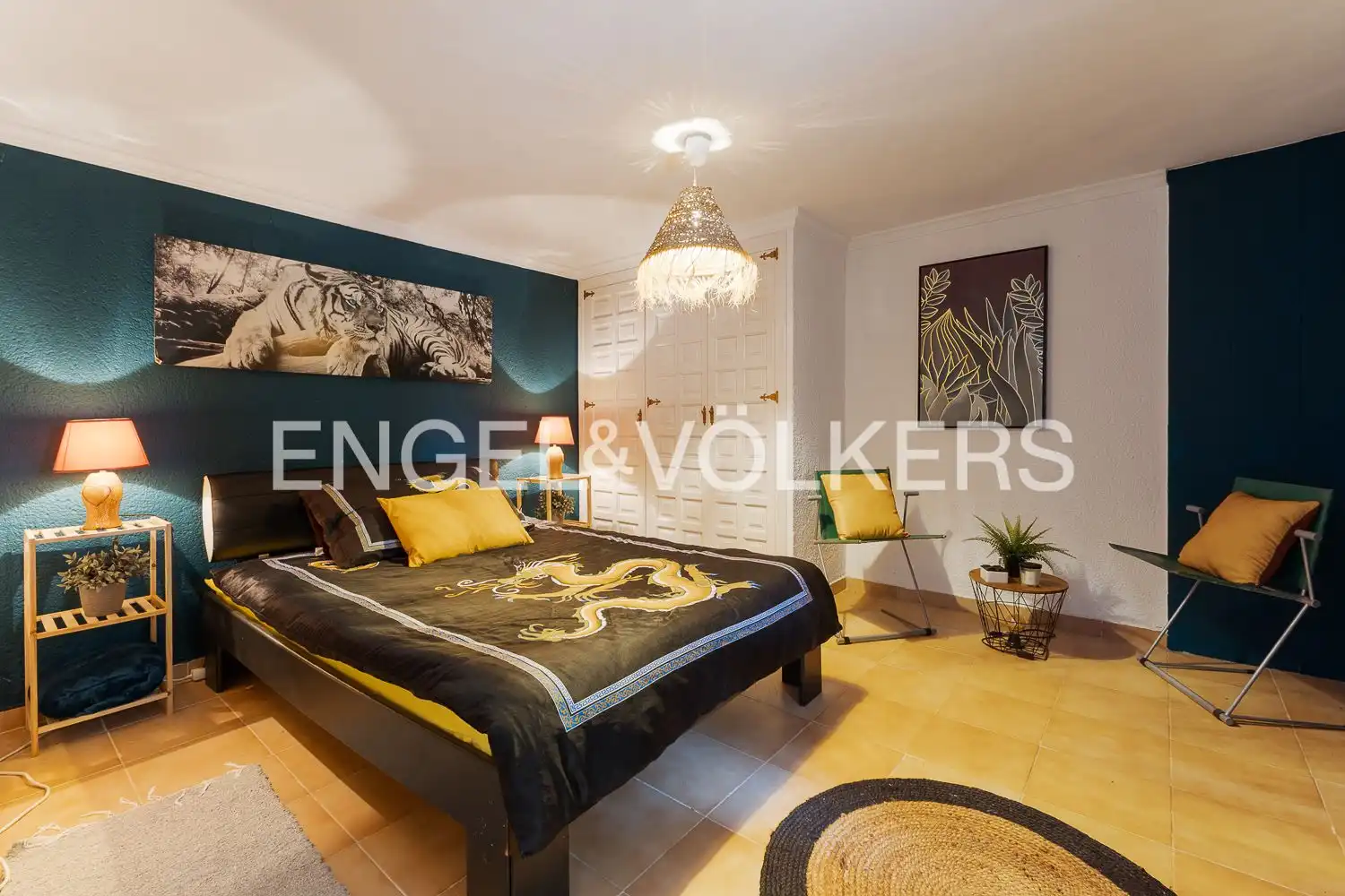 Bedroom of Houses for sale in Jávea / Xàbia  with Air Conditioner, Heating and Private garden