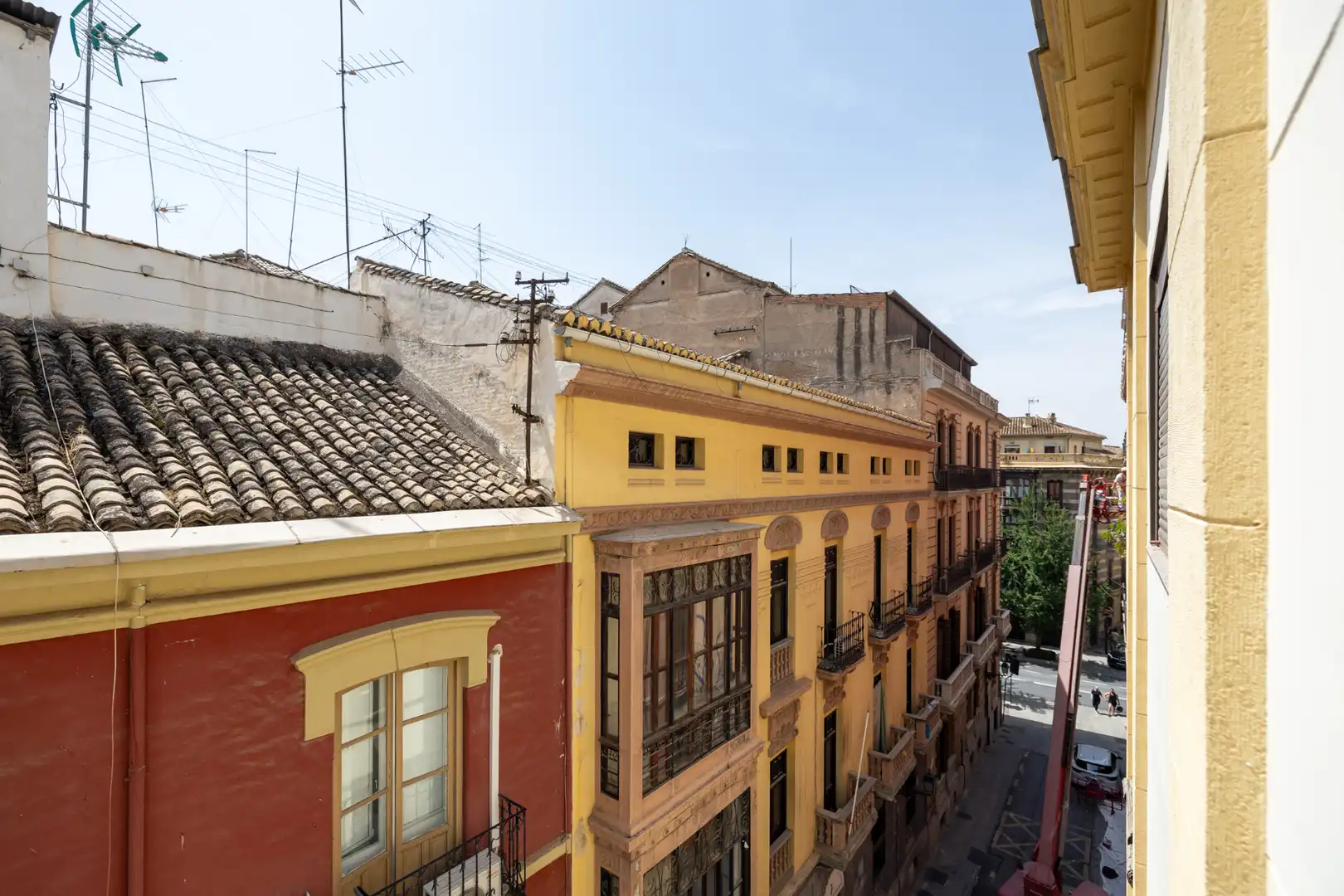 Exterior view of Flat for rent in Granada  with Heating and Furnished