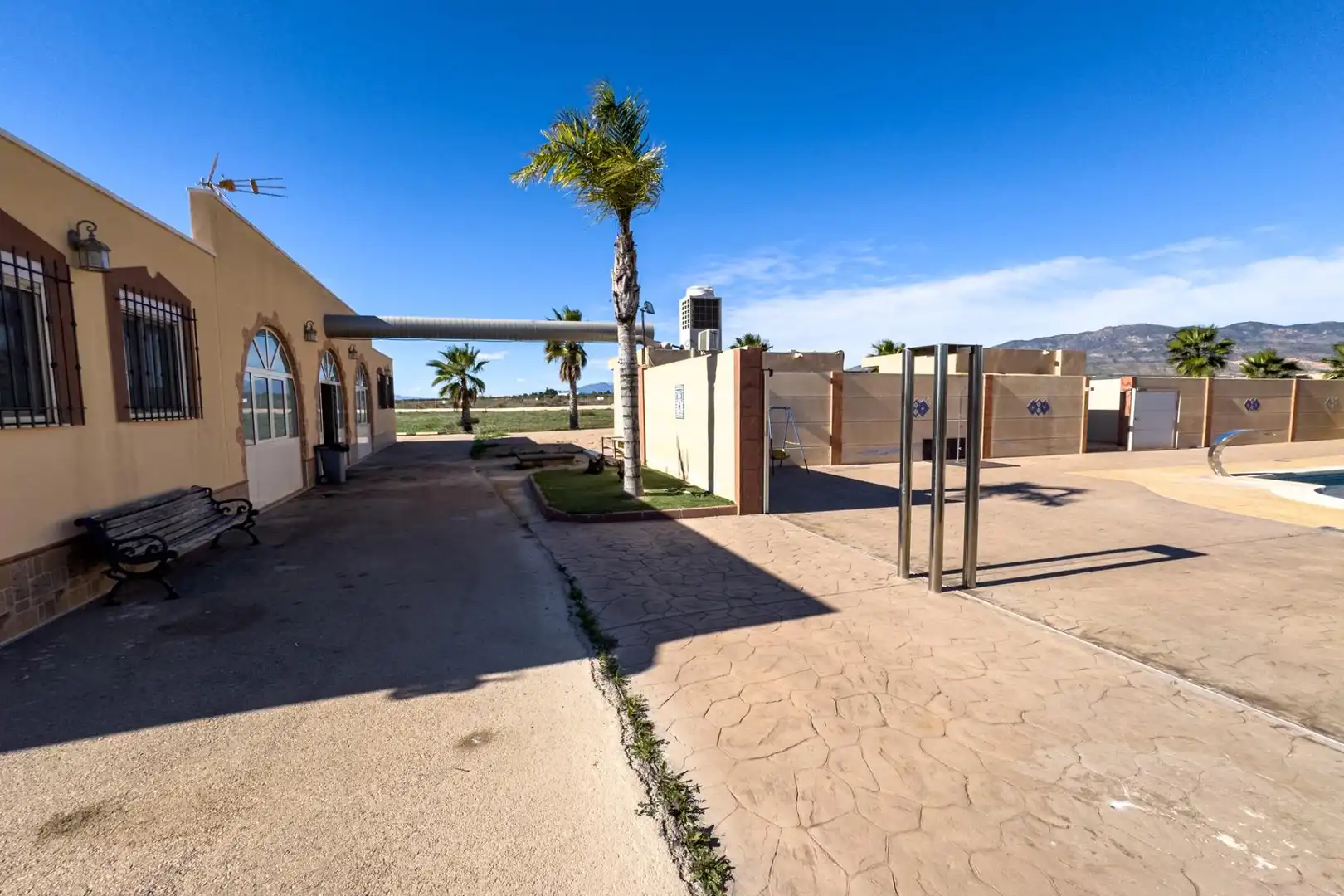 Exterior view of Country homes for sale in Fuente Álamo de Murcia  with Air Conditioner, Private garden and Storage room