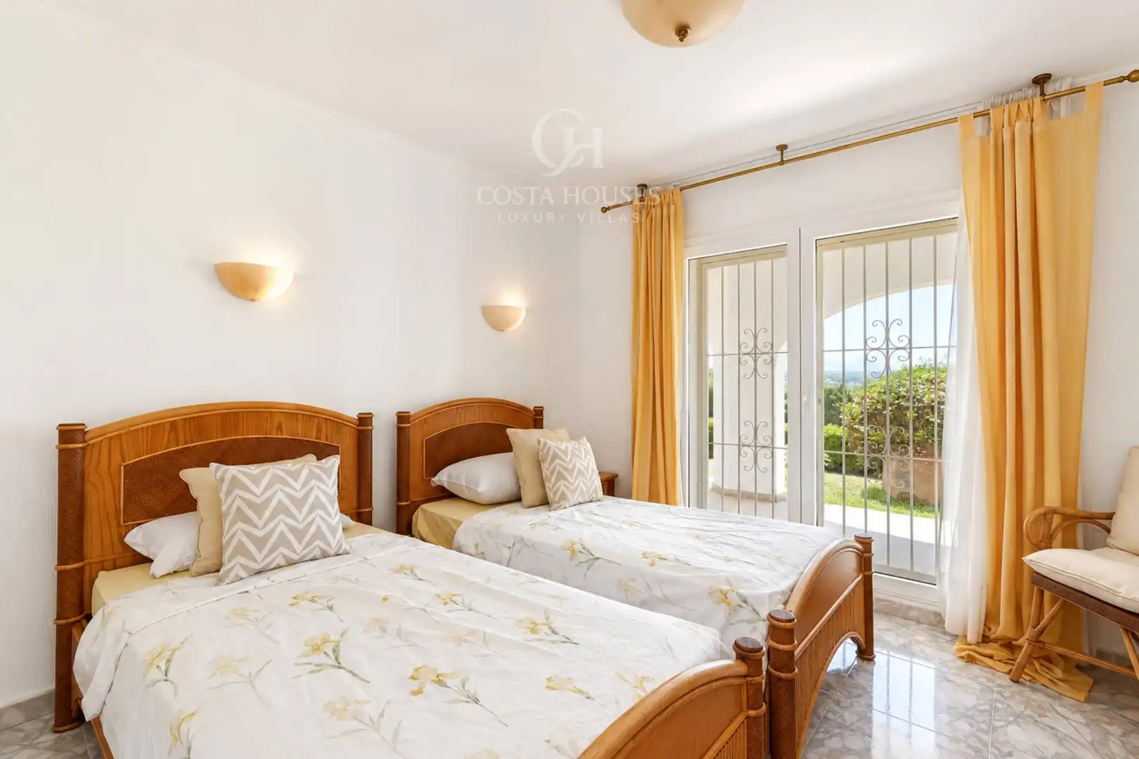 Dormitori de Casa o xalet en venda en Moraira amb Aire condicionat, Calefacció i Jardí privat
