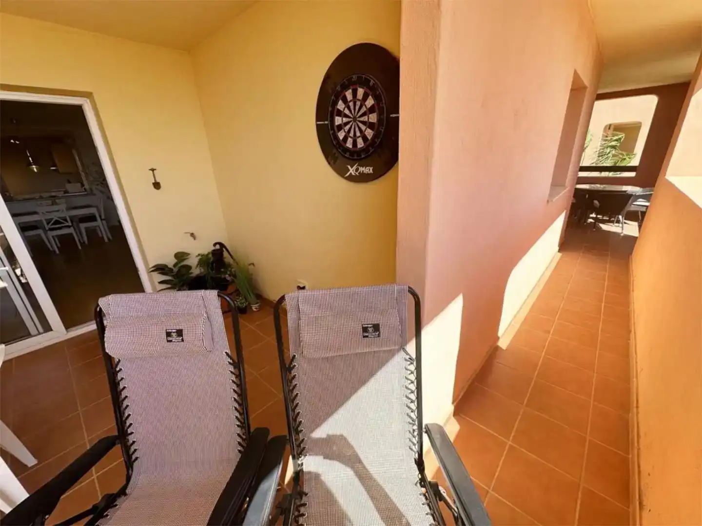 Terrasse von Wohnung zur Miete in Torre-Pacheco mit Klimaanlage und Balkon