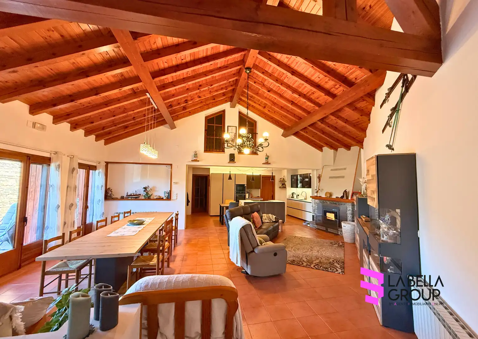 Sala de estar de Casa o chalet en venta en Rialp con Calefacción, Terraza y Balcón