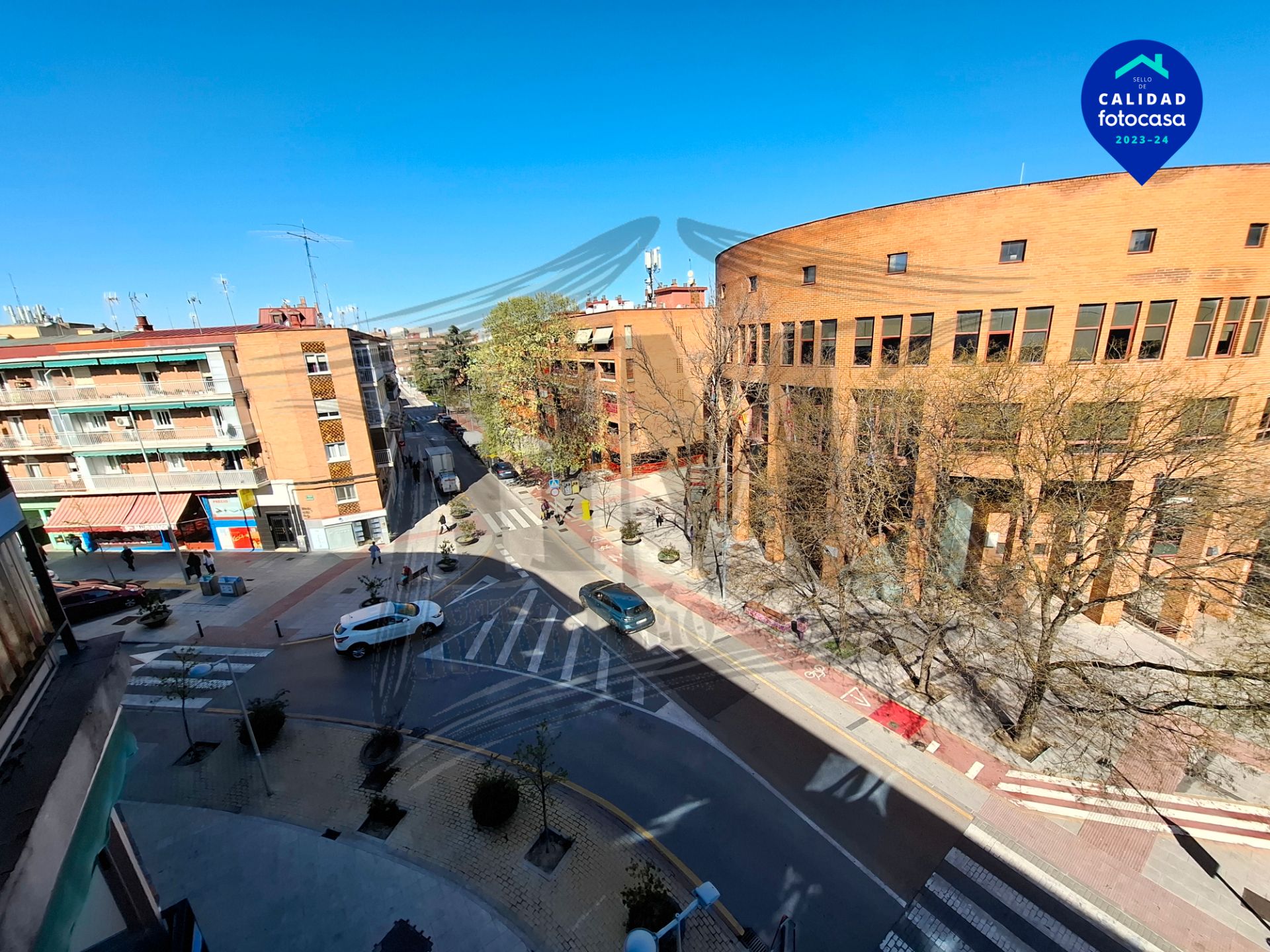 Exterior view of Flat for sale in Coslada  with Air Conditioner, Heating and Parquet flooring