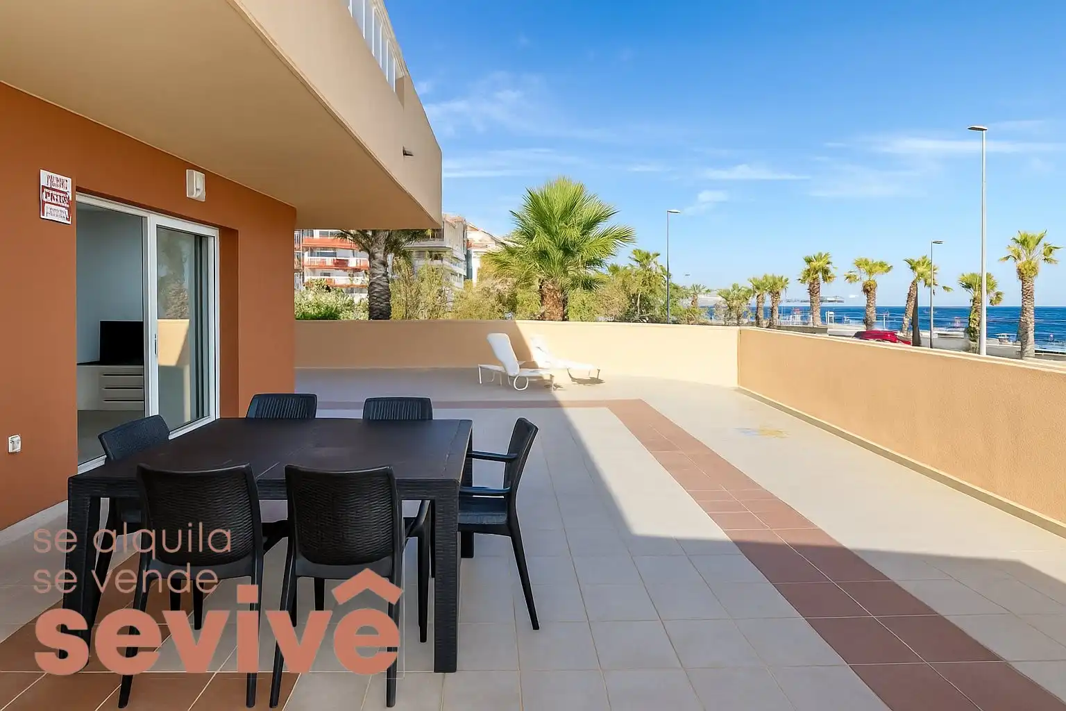 Terrace of Flat for sale in Güímar  with Terrace, Swimming Pool and Furnished