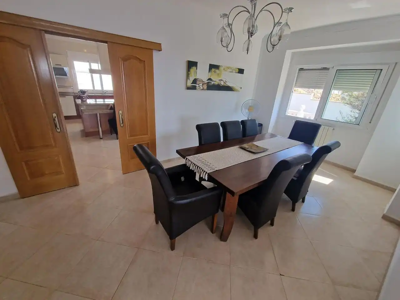 Comedor de Casa o chalet en venta en Periana con Aire acondicionado, Terraza y Piscina