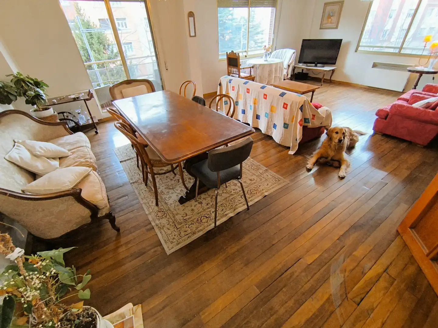 Comedor de Piso en venta en Palencia con Calefacción, Parquet y Terraza