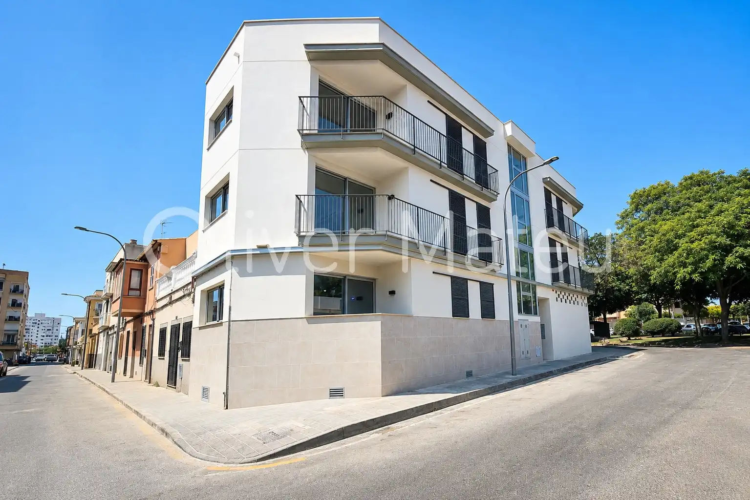 Vista exterior de Planta baja en venta en  Palma de Mallorca con Aire acondicionado, Terraza y Horno