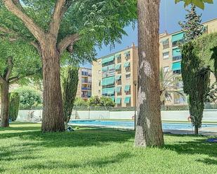 Exterior view of Flat for sale in  Granada Capital  with Air Conditioner, Heating and Private garden