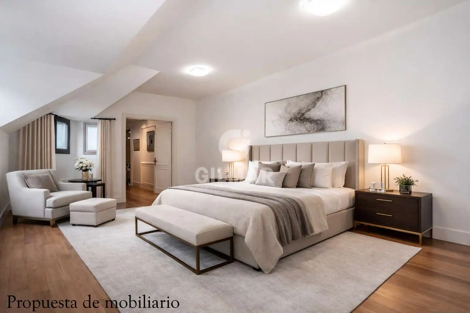 Habitación de Casa o chalet en venta en Pozuelo de Alarcón con Calefacción, Jardín privado y Piscina