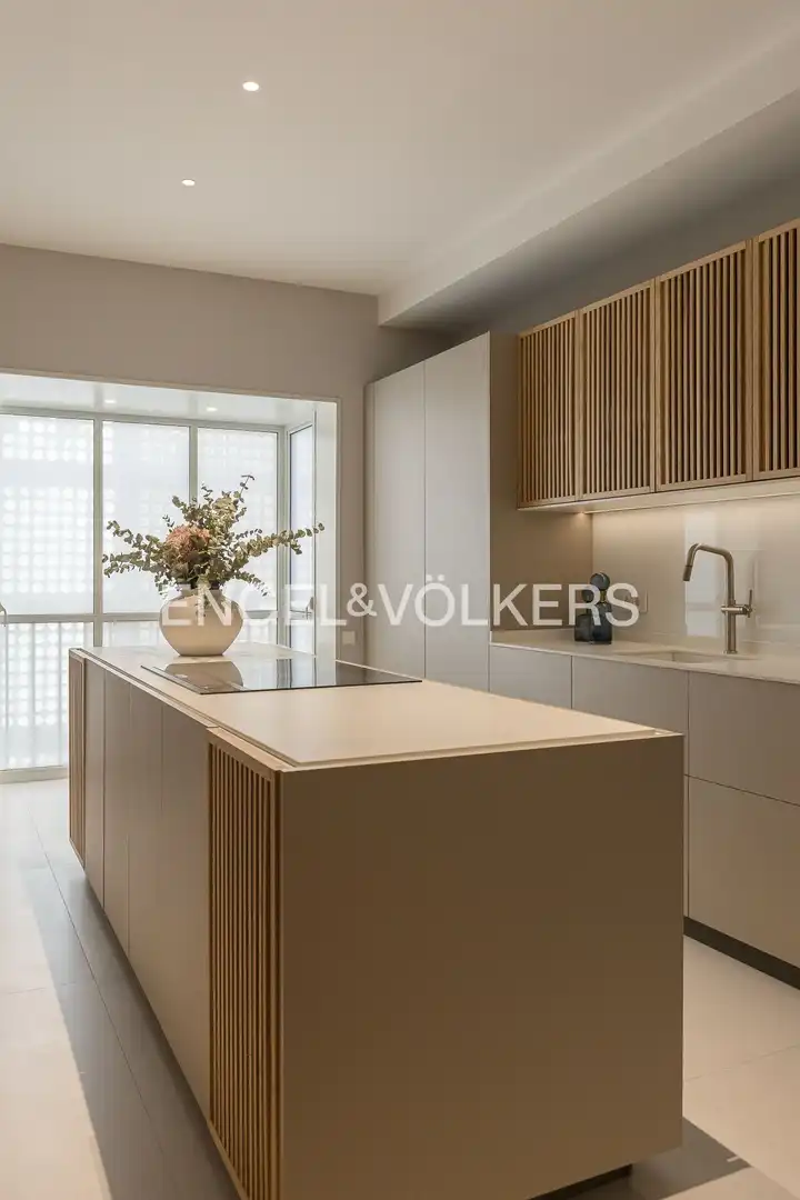 Küche von Wohnung zum Verkauf in Madrid mit Klimaanlage, Heizung und Terrasse