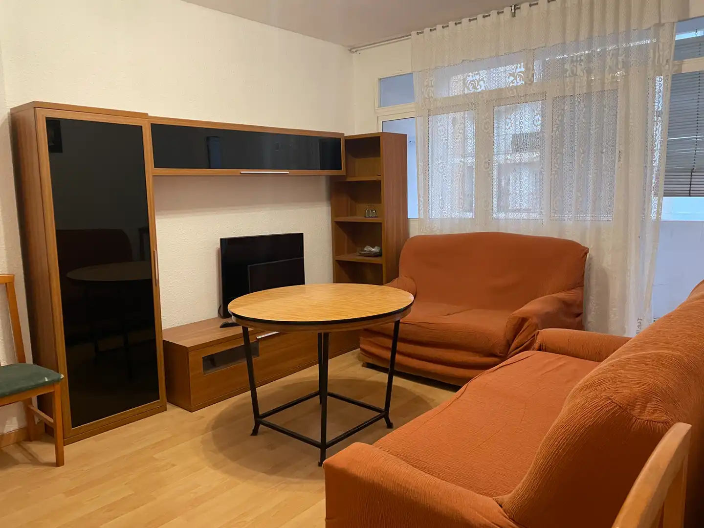 Sala de estar de Piso en venta en Badajoz con Terraza, Trastero y Amueblado