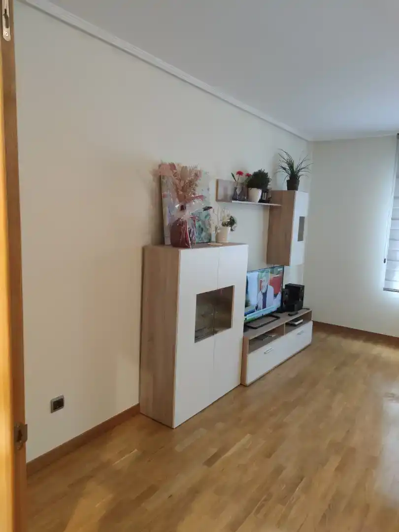 Sala d'estar de Pis en venda en Vitoria - Gasteiz amb Parquet, Traster i Moblat